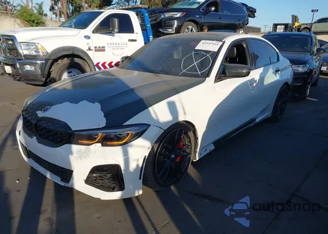 2022 BMW 3 Series M340I z USA, uszkodzony, nr VIN 3MW5U7J03N8C58766